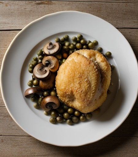 Sauted Brains and Mushrooms recipe image