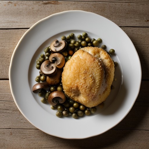Sauted Brains and Mushrooms recipe image
