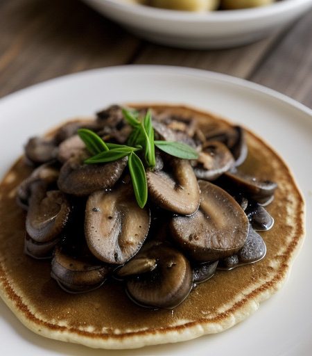 Sauted Chicken Livers With Onions & Mushrooms recipe image