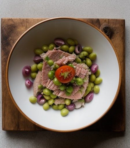 Sauted Tuna With White Bean Salad (6 PTS recipe image