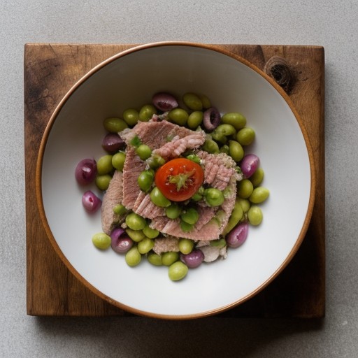 Sauted Tuna With White Bean Salad (6 PTS recipe image