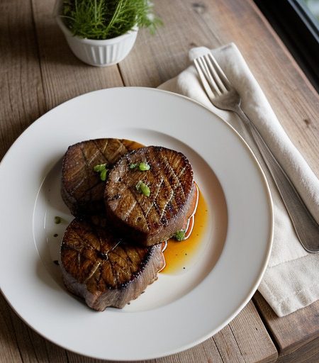 Sauteed Buffalo Steaks & Chops recipe image