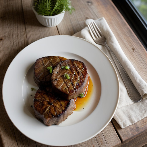 Sauteed Buffalo Steaks & Chops recipe image