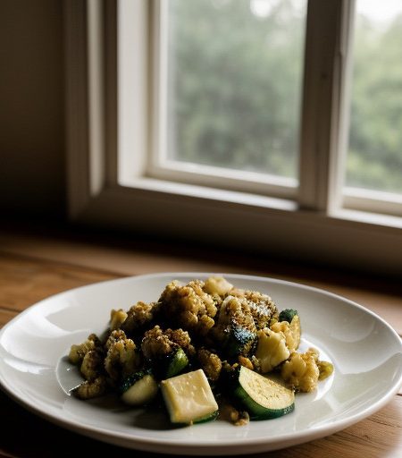 Sauteed Cauliflower & Zucchini recipe image