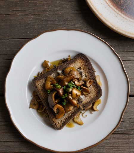 Sauteed Chanterelles on Toast recipe image