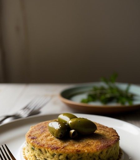 Sauteed Chicken Cake recipe image