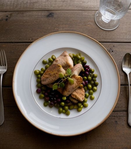 Sauteed Chicken & Grapes recipe image