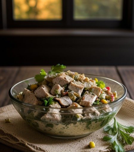 Sauteed Chicken Salad recipe image