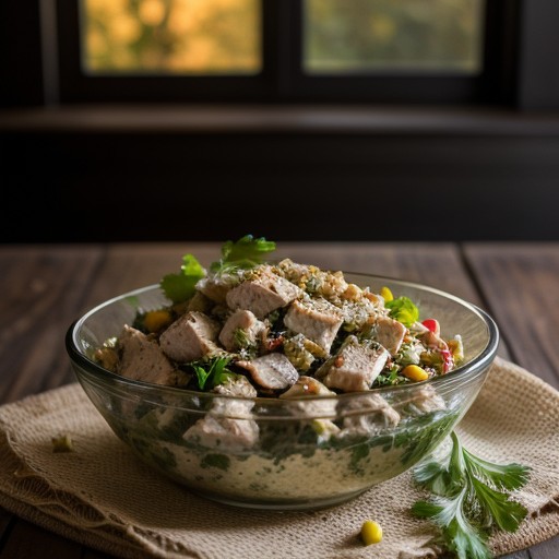 Sauteed Chicken Salad recipe image