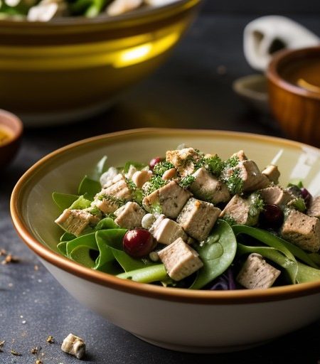 Sauteed Chicken Salad recipe image