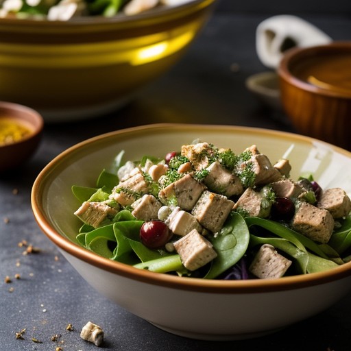 Sauteed Chicken Salad recipe image