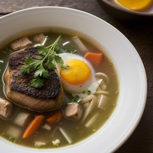 Sauteed Chicken Soup recipe image