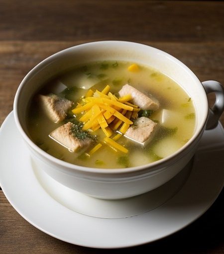 Sauteed Chicken Soup recipe image