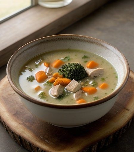 Sauteed Chicken Soup recipe image