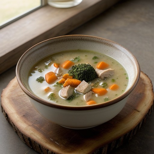 Sauteed Chicken Soup recipe image