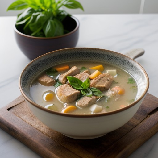 Sauteed Chicken Soup recipe image