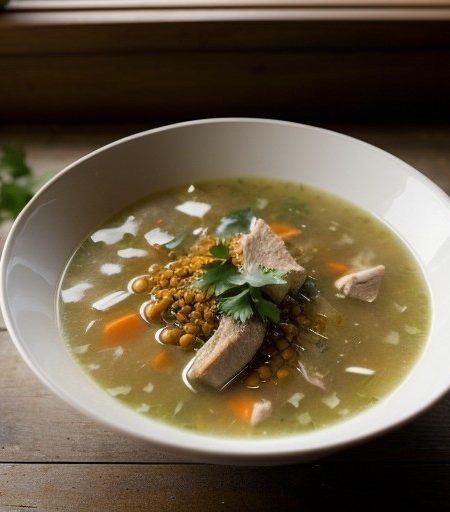 Sauteed Chicken Soup recipe image
