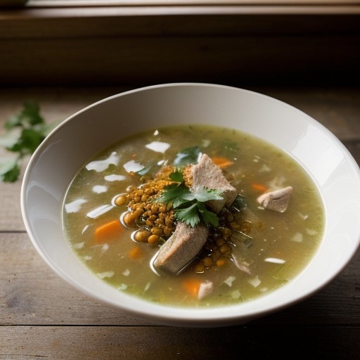 Sauteed Chicken Soup recipe image
