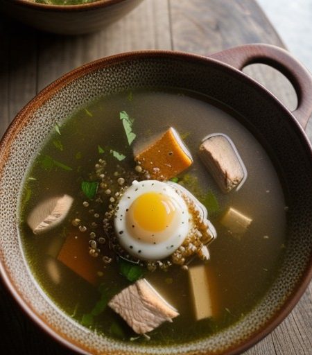 Sauteed Chicken Soup recipe image