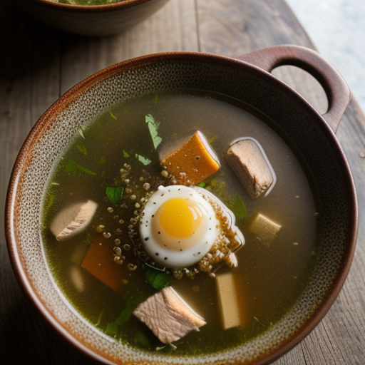 Sauteed Chicken Soup recipe image