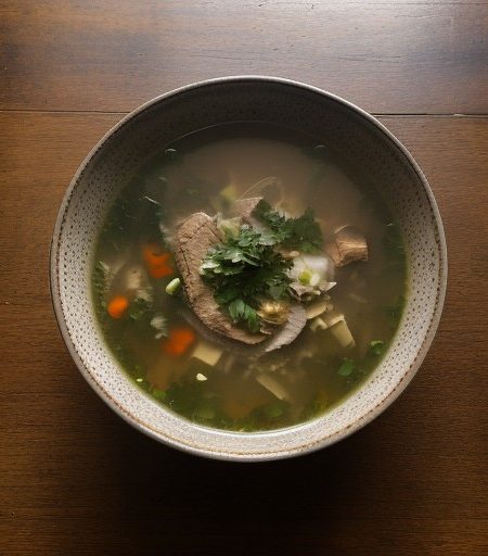 Sauteed Chicken Soup recipe image