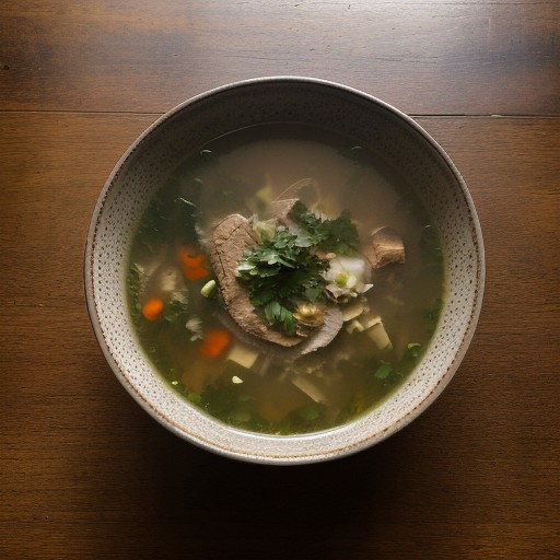 Sauteed Chicken Soup recipe image