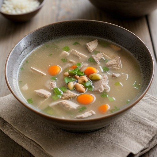 Sauteed Chicken Soup recipe image