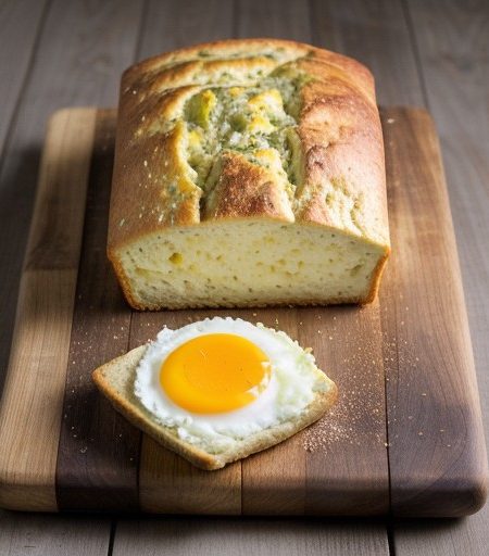 Sauteed Egg Bread recipe image