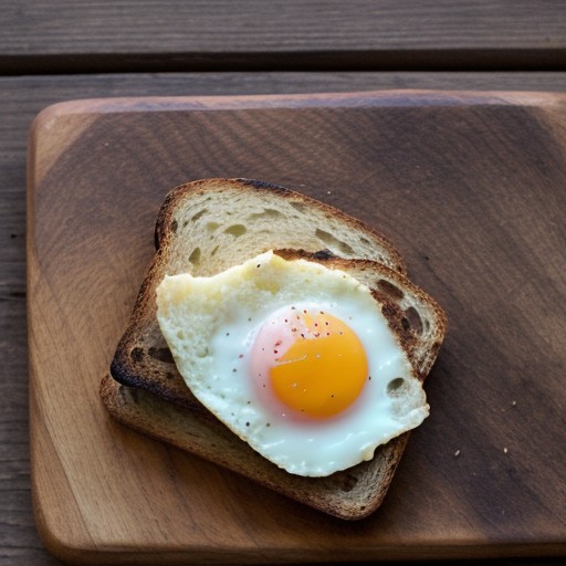 Sauteed Egg Bread recipe image