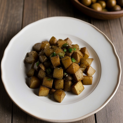 Sauteed Garlic Potatoes recipe image