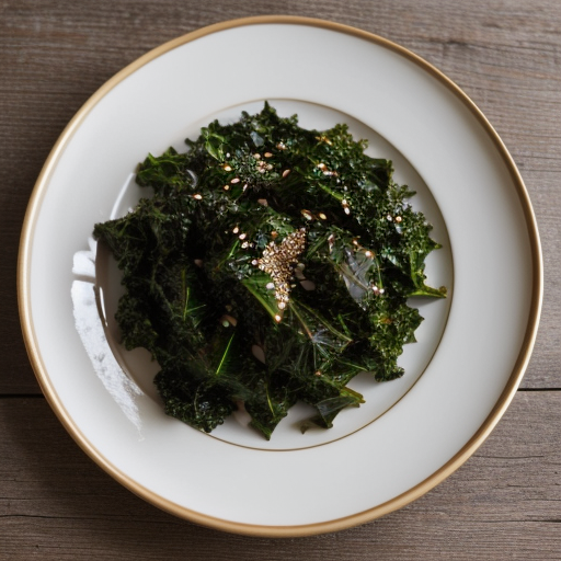 Sauteed Kale With Sesame Seeds - Bon Appetit recipe image