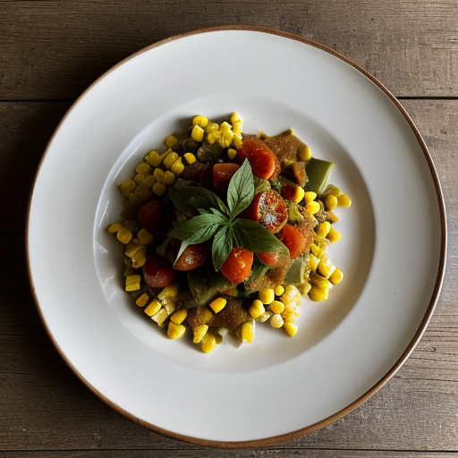 Sauteed Okra Tomatoes & Corn recipe image