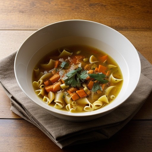 Sauteed Pasta Soup recipe image