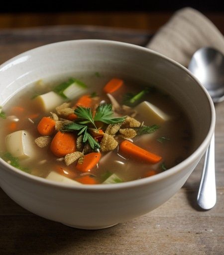 Sauteed Pasta Soup recipe image