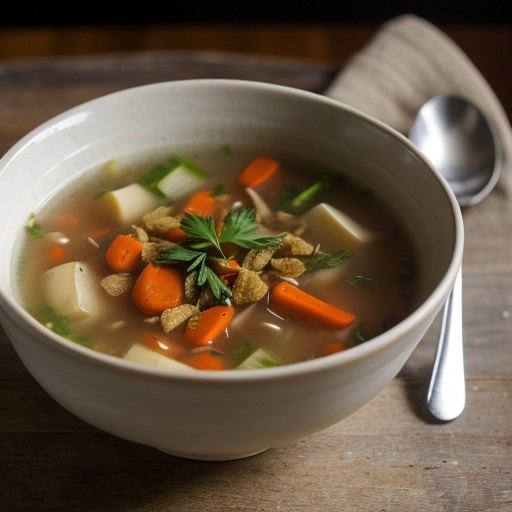 Sauteed Pasta Soup recipe image