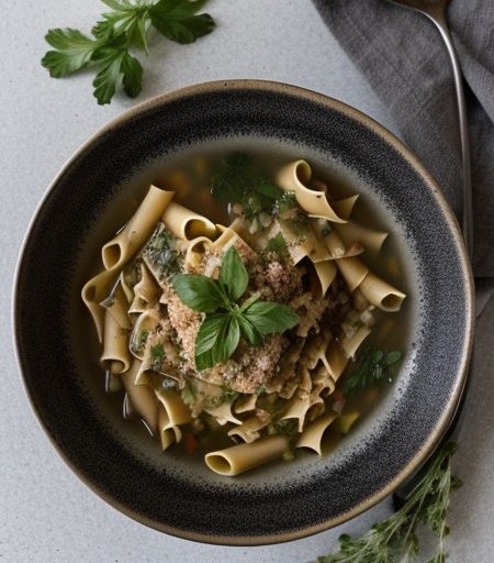Sauteed Pasta Soup recipe image