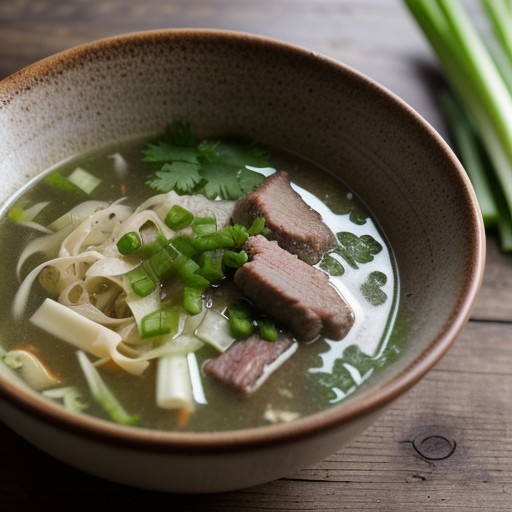 Sauteed Pork Soup recipe image