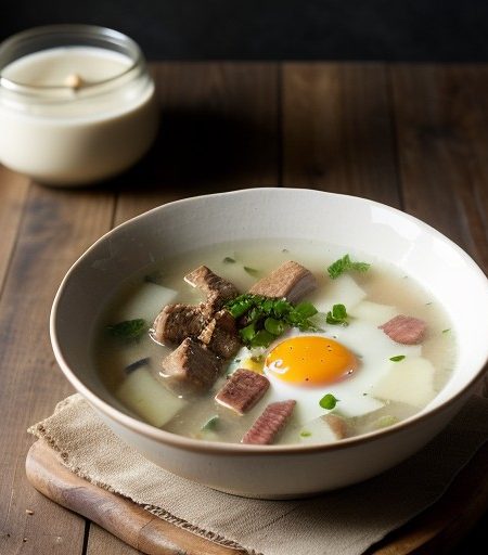 Sauteed Pork Soup recipe image
