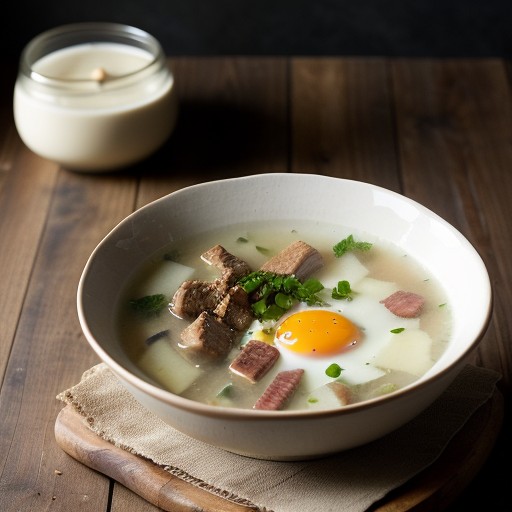 Sauteed Pork Soup recipe image
