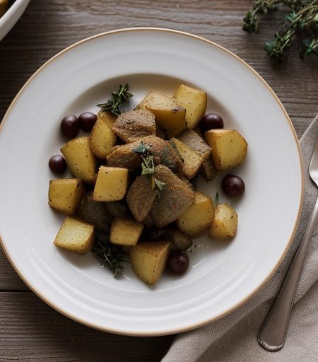 Sauteed Potatoes With Thyme recipe image