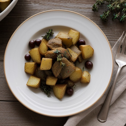 Sauteed Potatoes With Thyme recipe image