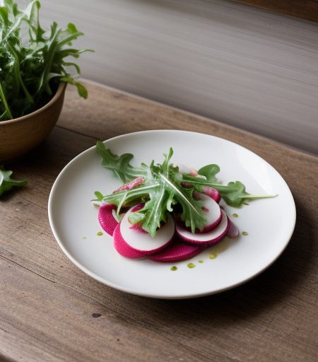 Sauteed Radish & Arugula recipe image