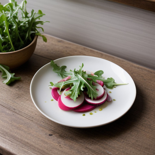 Sauteed Radish & Arugula recipe image