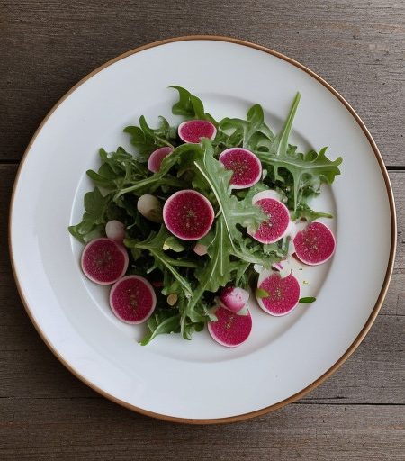 Sauteed Radish & Arugula recipe image