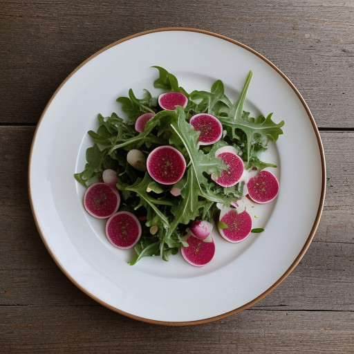 Sauteed Radish & Arugula recipe image