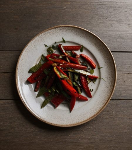 Sauteed Red Peppers recipe image