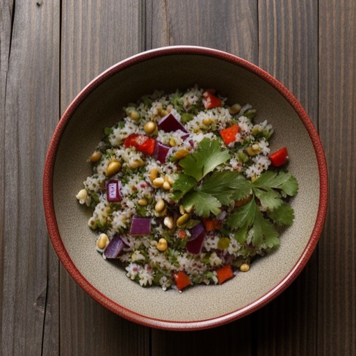 Sauteed Rice Salad recipe image