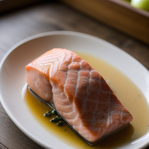 Sauteed Salmon Steaks. recipe image