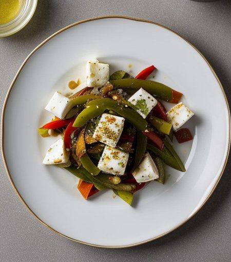 Sauteed Scallops With Feta recipe image