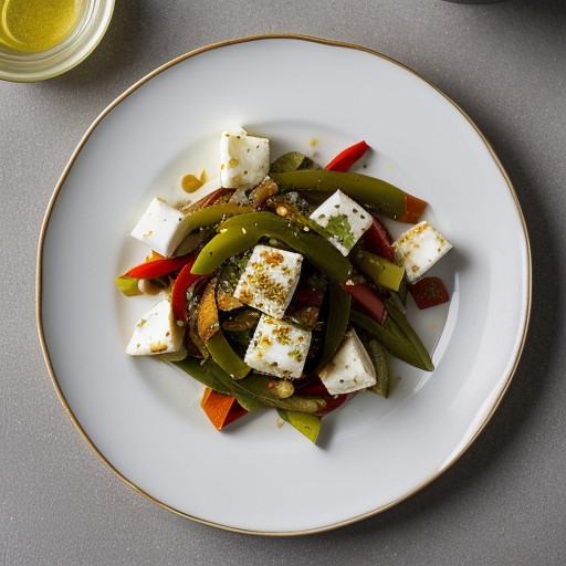 Sauteed Scallops With Feta recipe image
